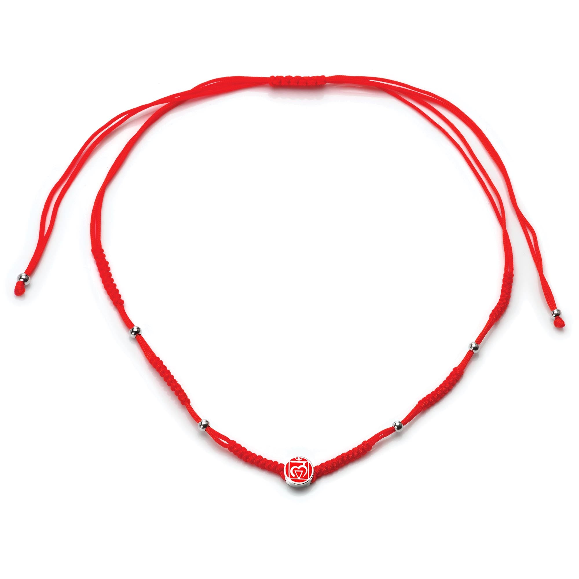 Mantra Root Chakra Cord Necklace