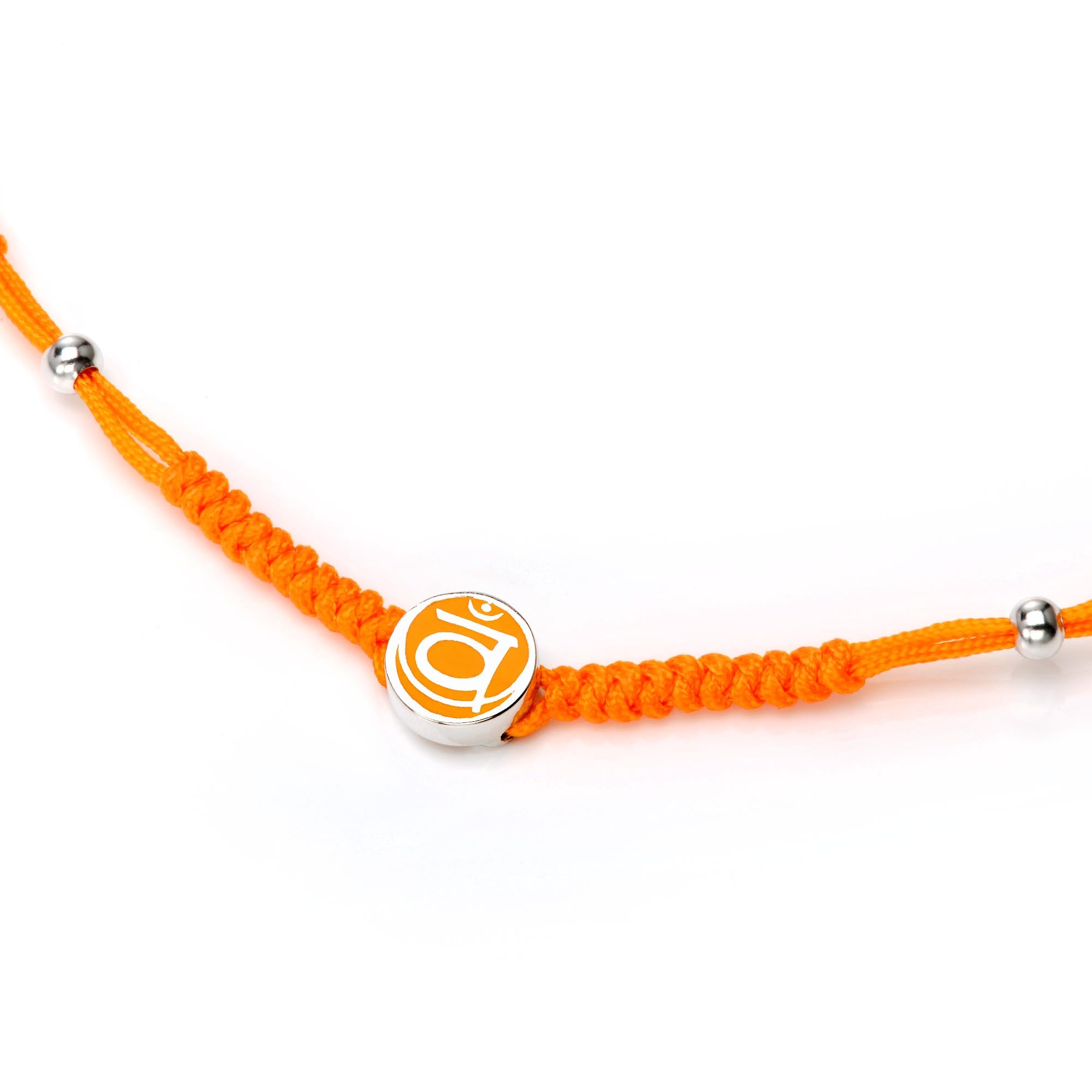 Mantra Sacral Chakra Cord Necklace