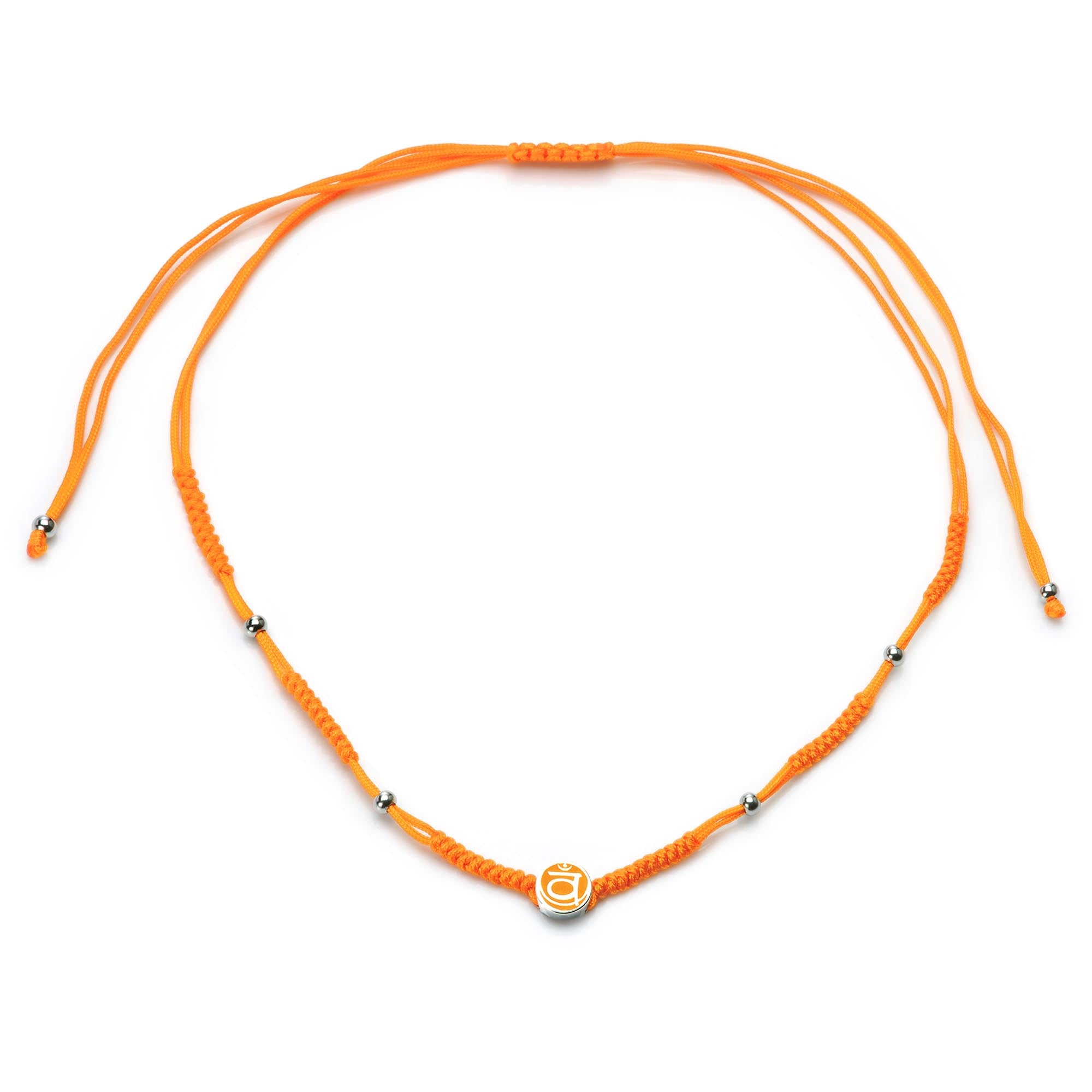 Mantra Sacral Chakra Cord Necklace